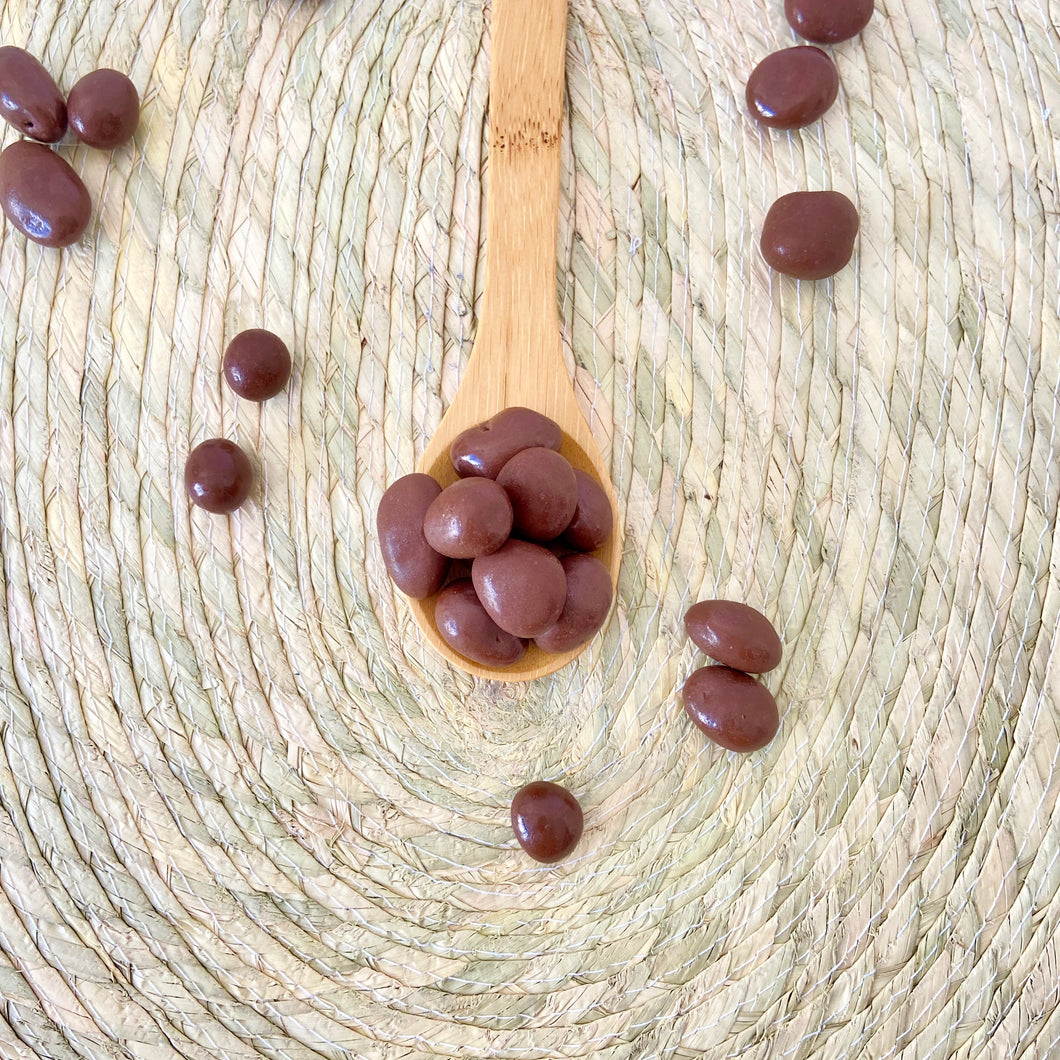 Uva pasa cubierta en chocolate sin azucar, sugar free, natural a granel en Monterrey, San Nicolas, Escobedo
