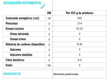 Cargar imagen en el visor de la galería, Harina de almendra

